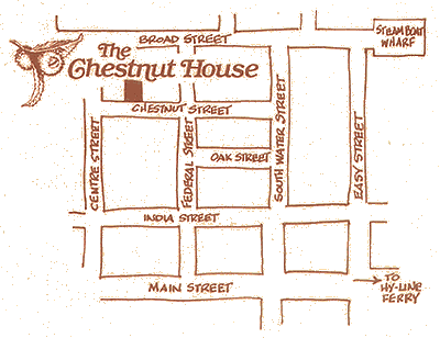 Map to Chestnut House